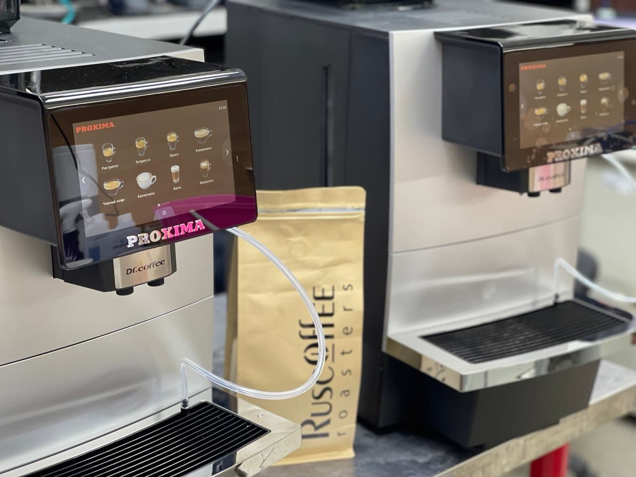 Офис с кофемашиной