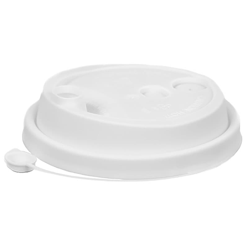 Крышка для стакана, белая d=90 мм 50шт.