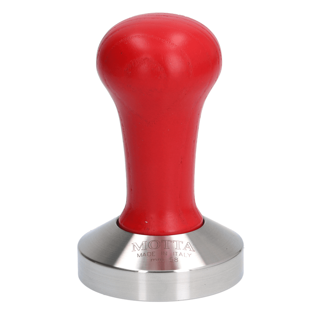 Темпер для кофе красный плоский D=58