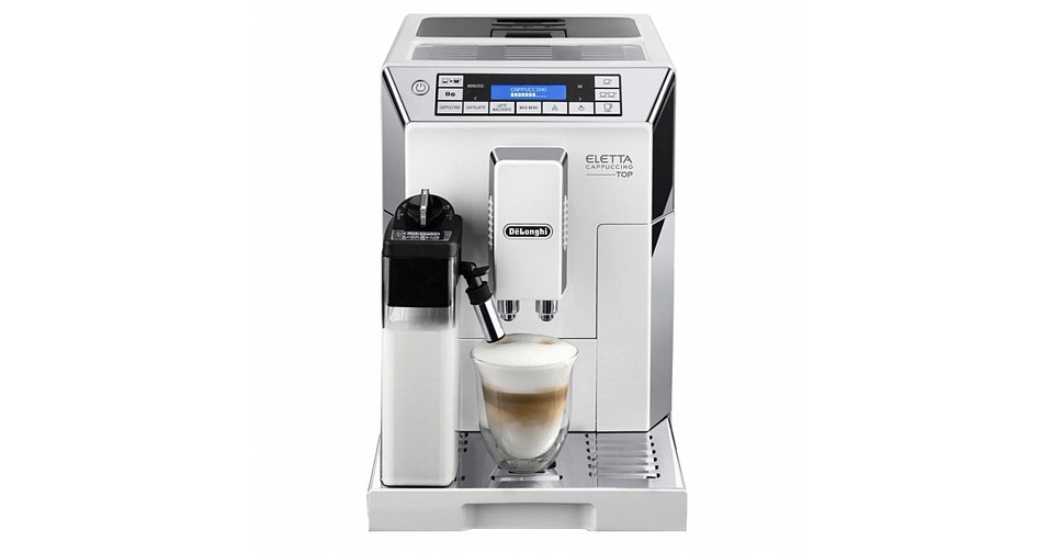 Кофемашина Delonghi Cappuccino. Кофемашина Делонги капучино. Delonghi Eletta белая. Delonghi Latte crema System.